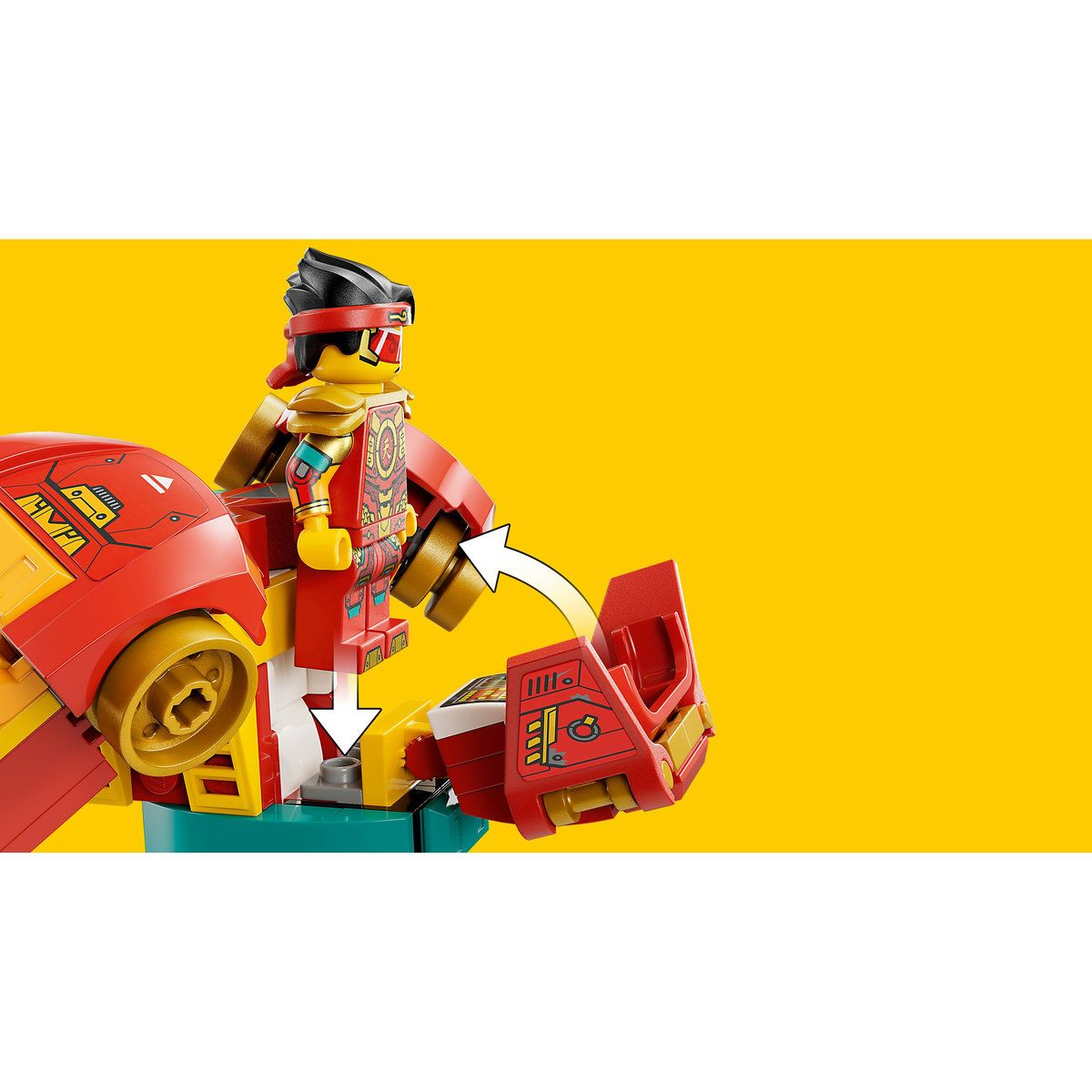 LEGO MONKIE KID ROBOTUL MULTIFUNCTIONAL AL LUI MONKIE KID 80040