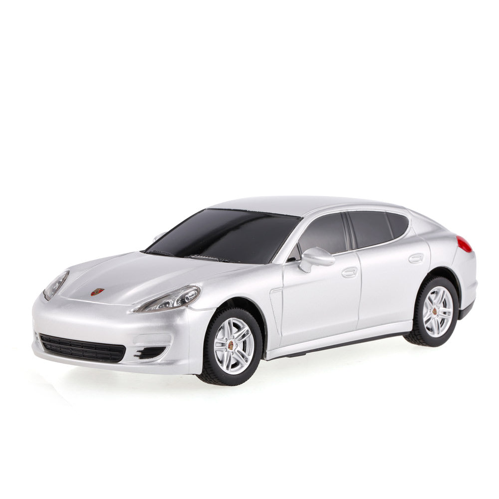 MASINA CU TELECOMANDA PORSCHE PANAMERA ARGINTIU CU SCARA 1 LA 24