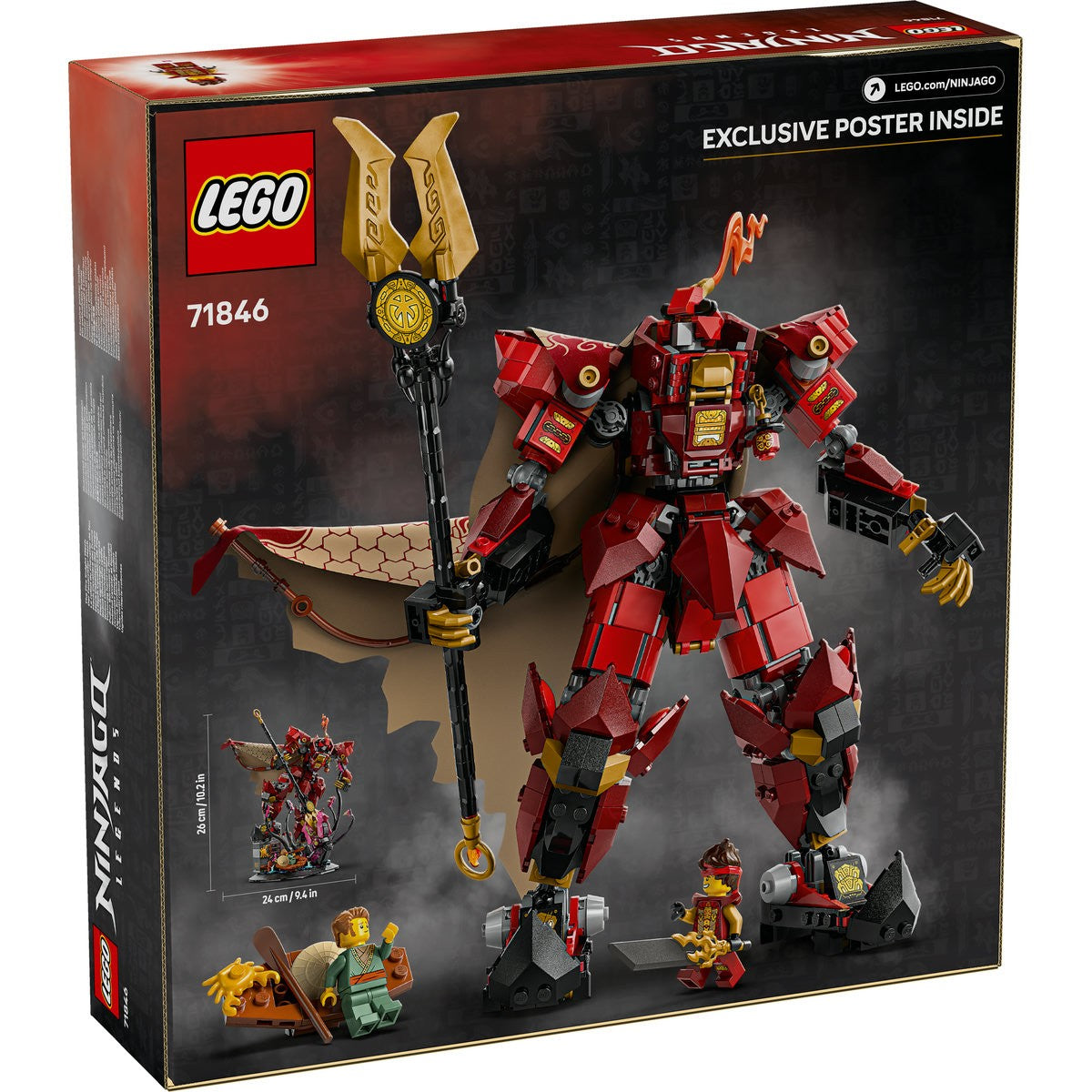 LEGO NINJAGO ROBOTUL CAVALER AL FOCULUI 71846