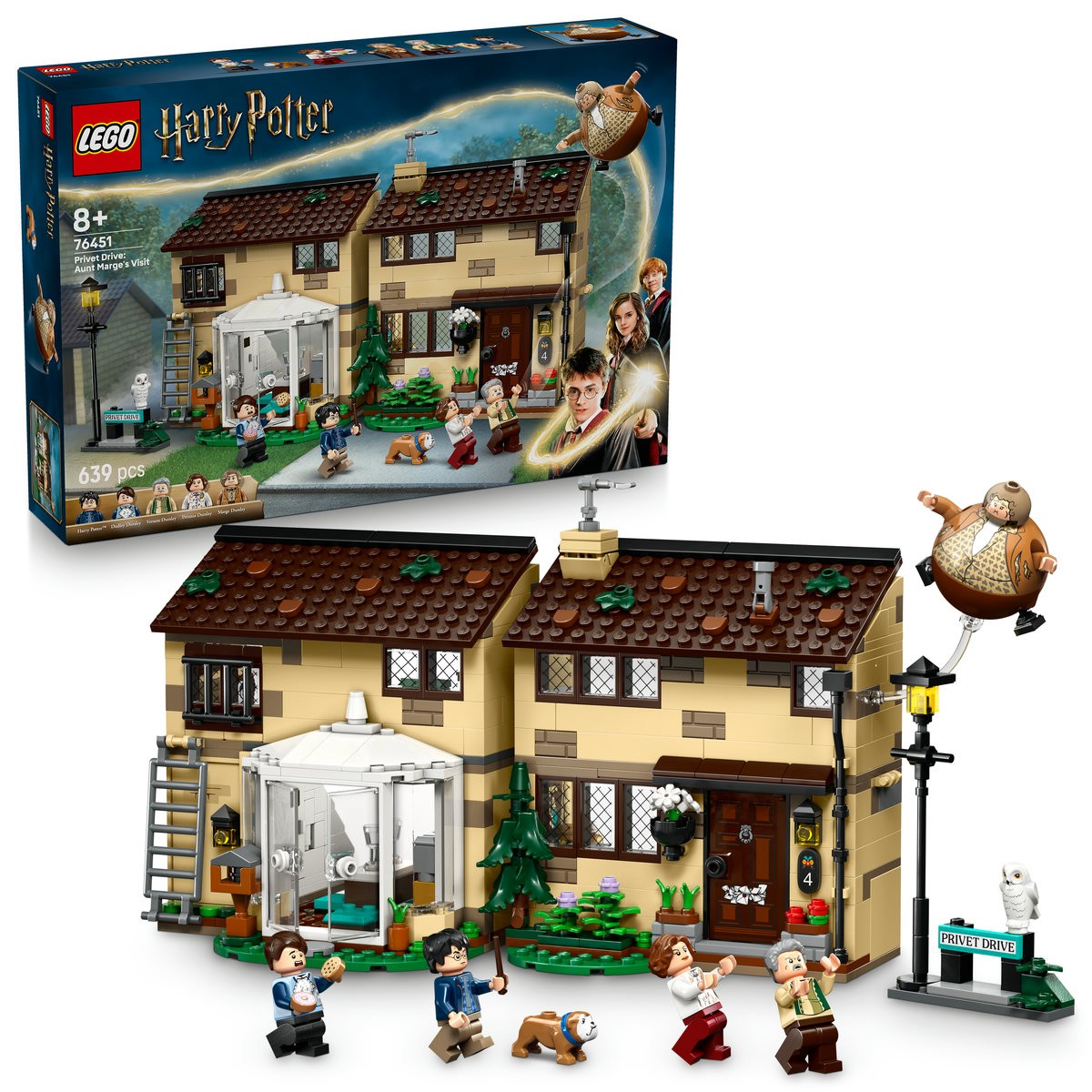 LEGO HARRY POTTER PRIVET DRIVE VIZITA MATUSII MARGE 76451
