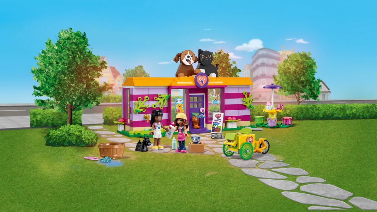 LEGO FRIENDS CAFENEAUA DE LA ADAPOSTUL PENTRU ADOPTIA ANIMALUTELOR 41699