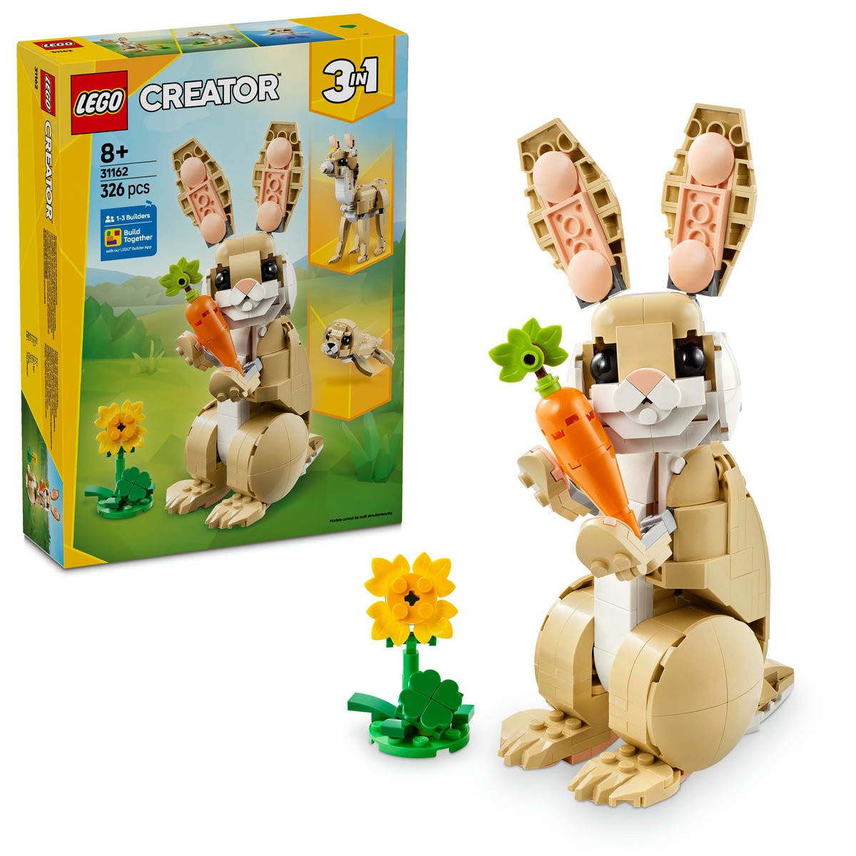 LEGO CREATOR IEPURAS DRAGALAS 31162