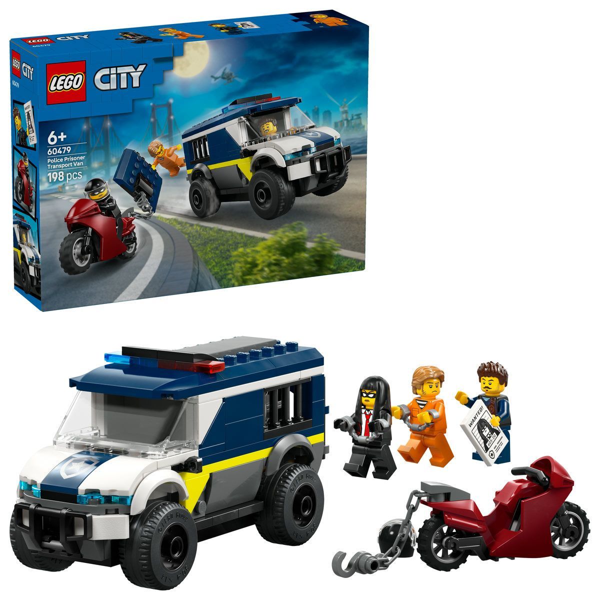 LEGO CITY DUBA PENTRU PRIZONIERI A POLITIEI 60479