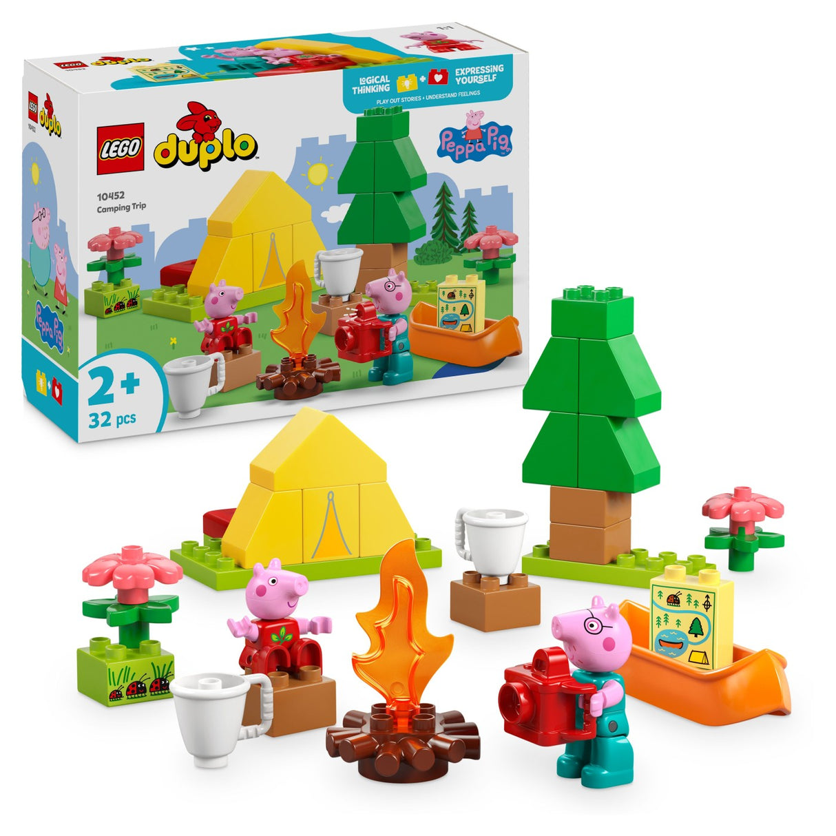 LEGO DUPLO EXCURSIE CU CORTUL 10452