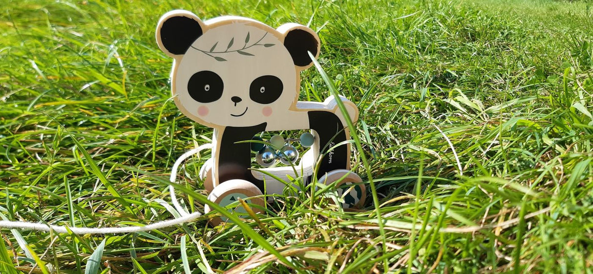 EICHHORN JUCARIE DE TRAS URSULET PANDA DE LEMN 15CM