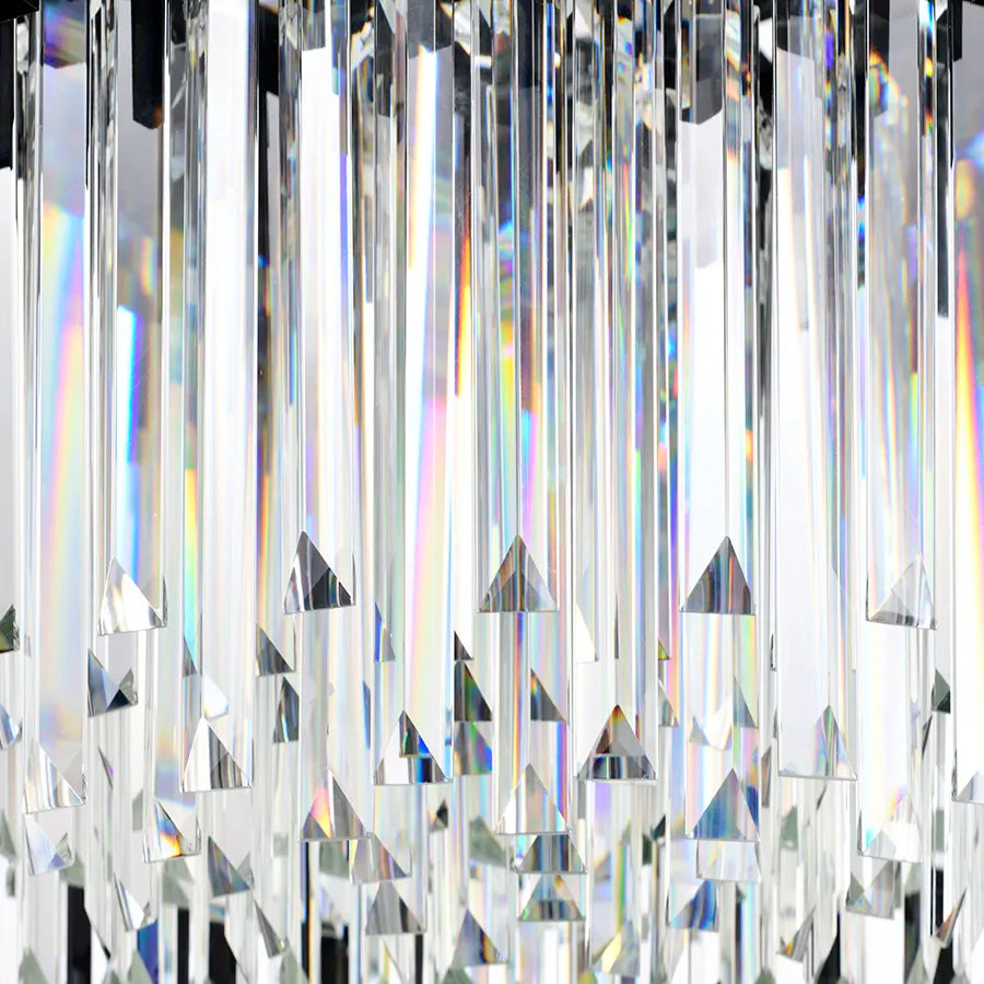 Candelabru Cristal Ø30cm 3xE14 | Blois Petito - vivimall.ro