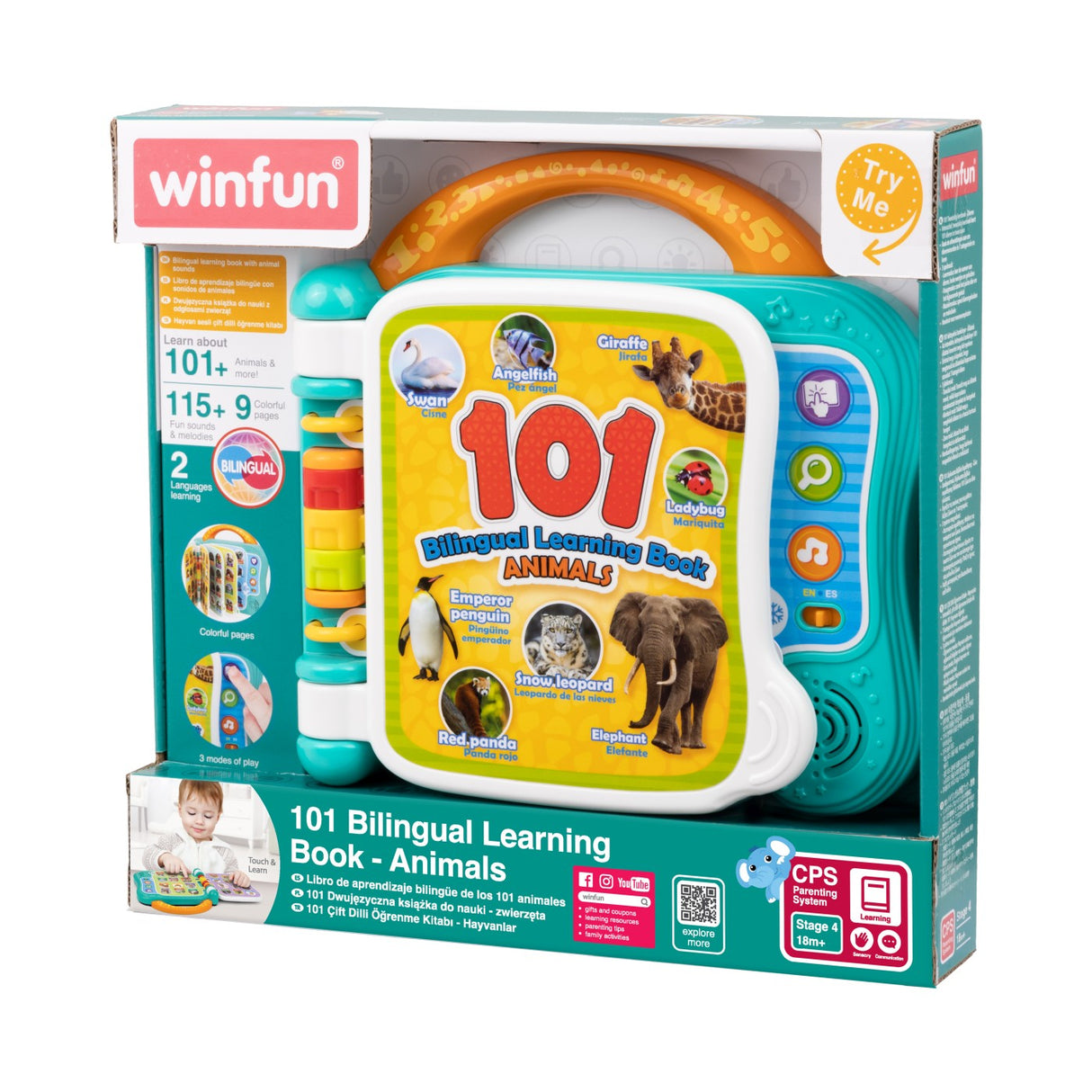 WINFUN CARTICICA BILINGVA PENTRU INVATAREA ANIMALELOR