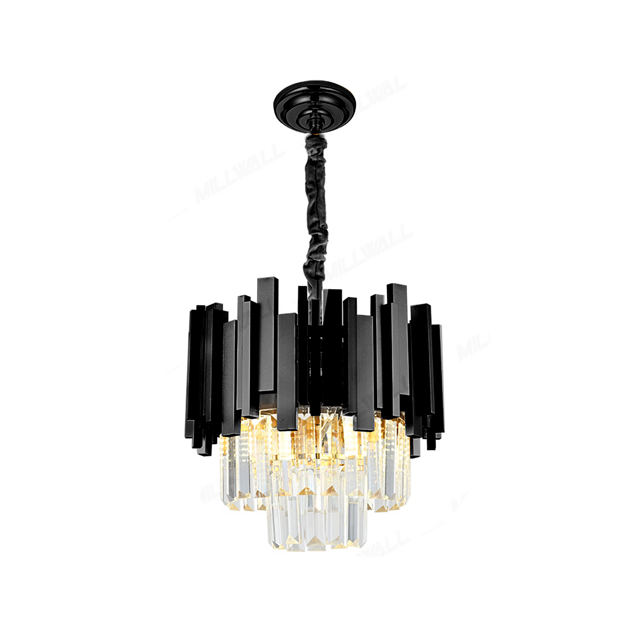 Candelabru Cristal Ø30cm 3xE14 | Blois Petito - vivimall.ro