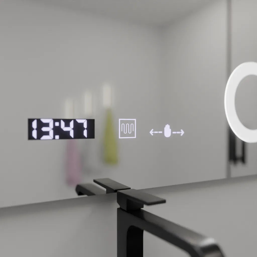 Oglindă LED Rectangulară Precision Marcello | Motionglow - vivimall.ro