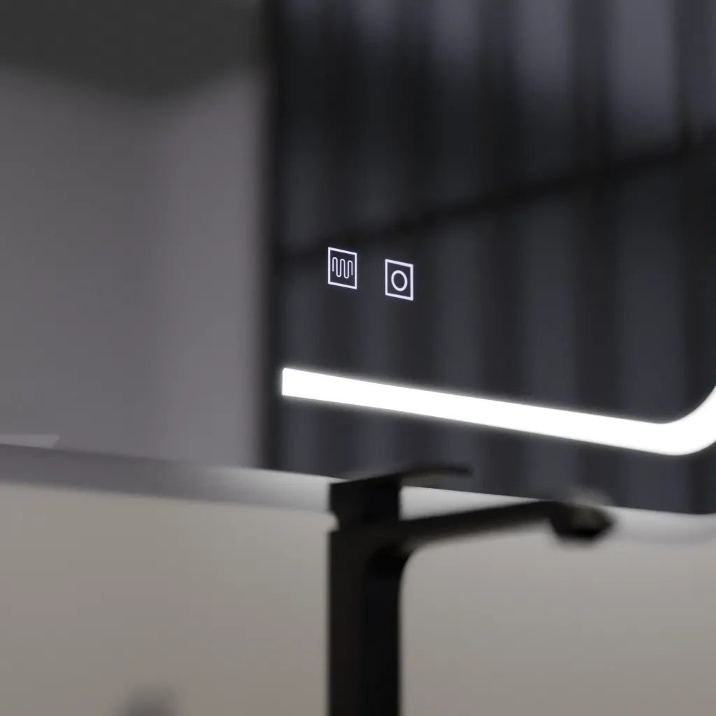 Oglinda Led Rectangulara, Touch Ulrich, Sistem Dezaburire - vivimall.ro