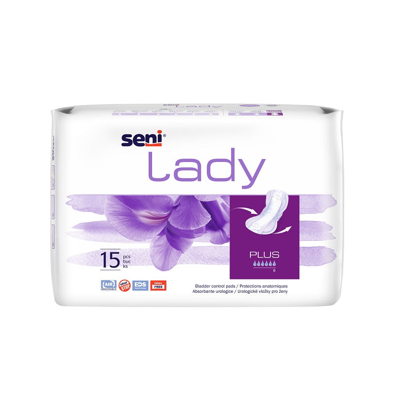 Absorbante zilnice Lady Seni Plus 15 bucăți - Confort și discreție