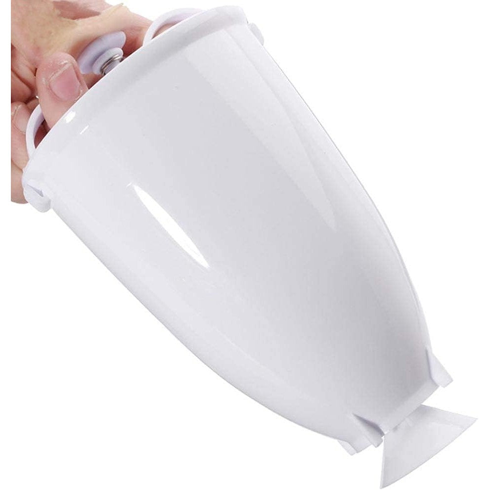 Accesoriu de Bucatarie pentru Gogosi, Flippy, Dozator pentru Aluat, Dispozitiv Manual, Forma de Gogosi, pentru Gatit, 18x10x10 cm, Alb