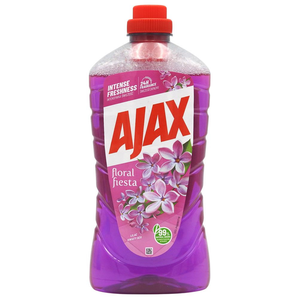Solutie pentru Curatarea Pardoselilor, Ajax, Liliac, 1 L - vivimall.ro