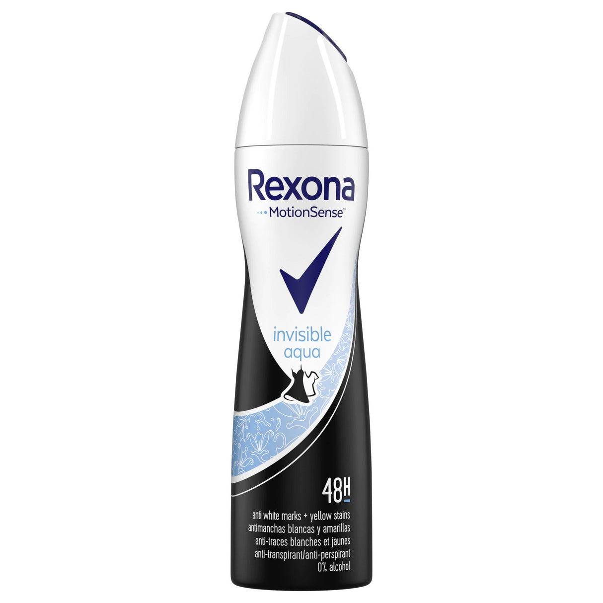Antiperspirant Deodorant, Rexona, 150 ml Invisible Aqua