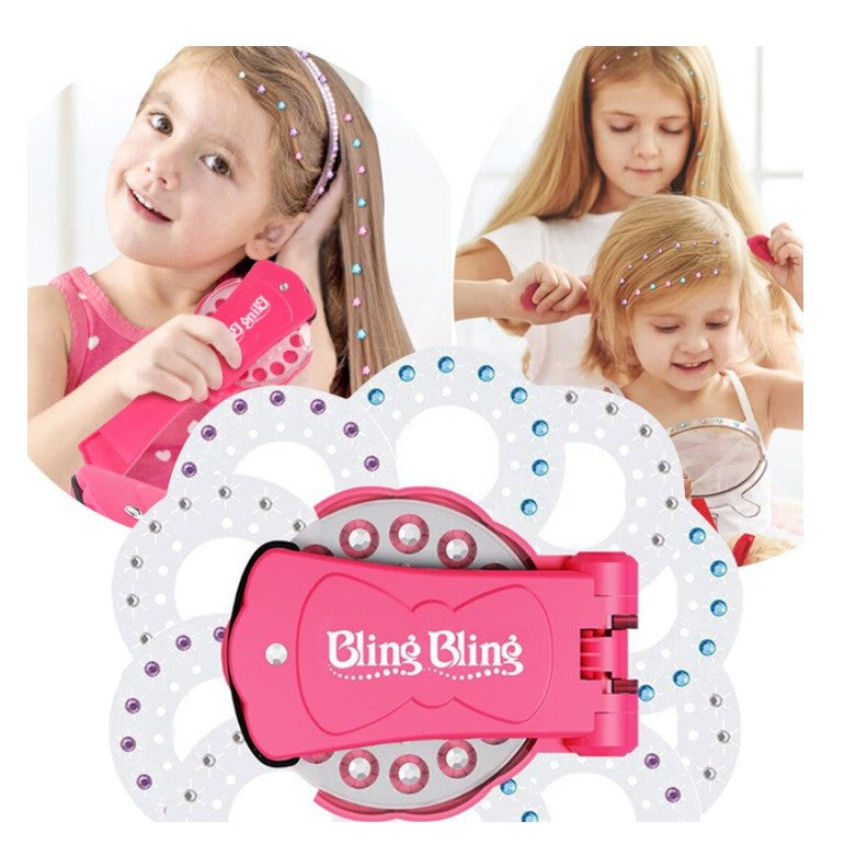 Aparat aplicare strasuri Vivimall, Plastic, 11.5x9.5x8 cm, Multicolor