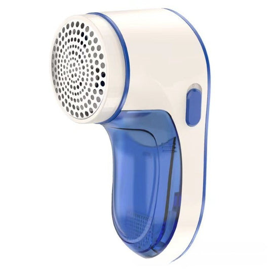 Aparat Pentru Curatat Scame, Par Si Praf, Flippy, Pentru Diferite Tipuri De Material, Cu Lame Din Otel Inoxidabil, Incarcare Prin USB Type-C, Cu Perie De Curatare si Cablu USB Incluse, Albastru, 15 x 7 cm