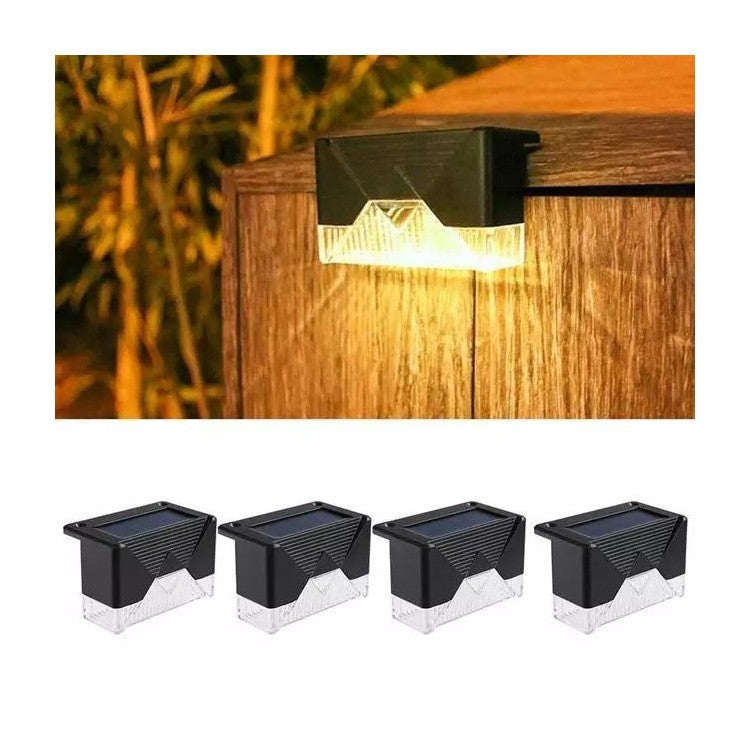 Aplica solara LED Flippy, ABS/Policarbonat, rezistenta la apa IP65, pentru trepte, borduri, terasa, 1.2V, 600mah, 7.9 x 5 cm, lumina alb cald, negru - vivimall.ro