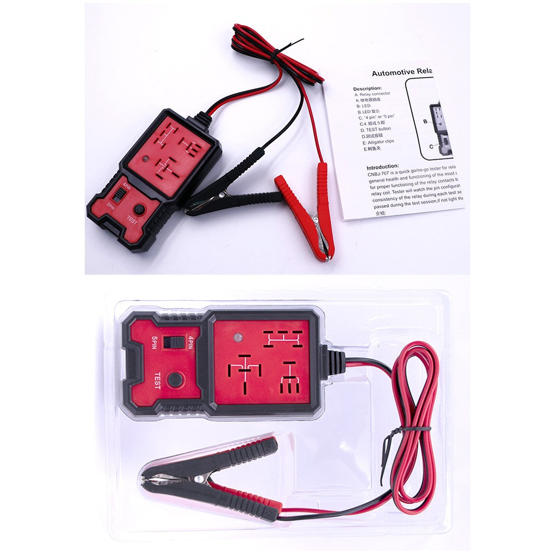 Tester Auto, Flippy, Slot Card 12-24 V, Diagnostic Electric, 16 x 9 x 3,5 cm, Negru - vivimall.ro