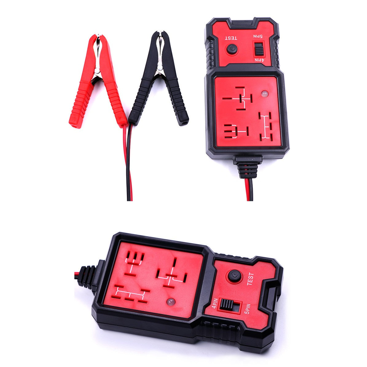 Tester Auto, Flippy, Slot Card 12-24 V, Diagnostic Electric, 16 x 9 x 3,5 cm, Negru - vivimall.ro