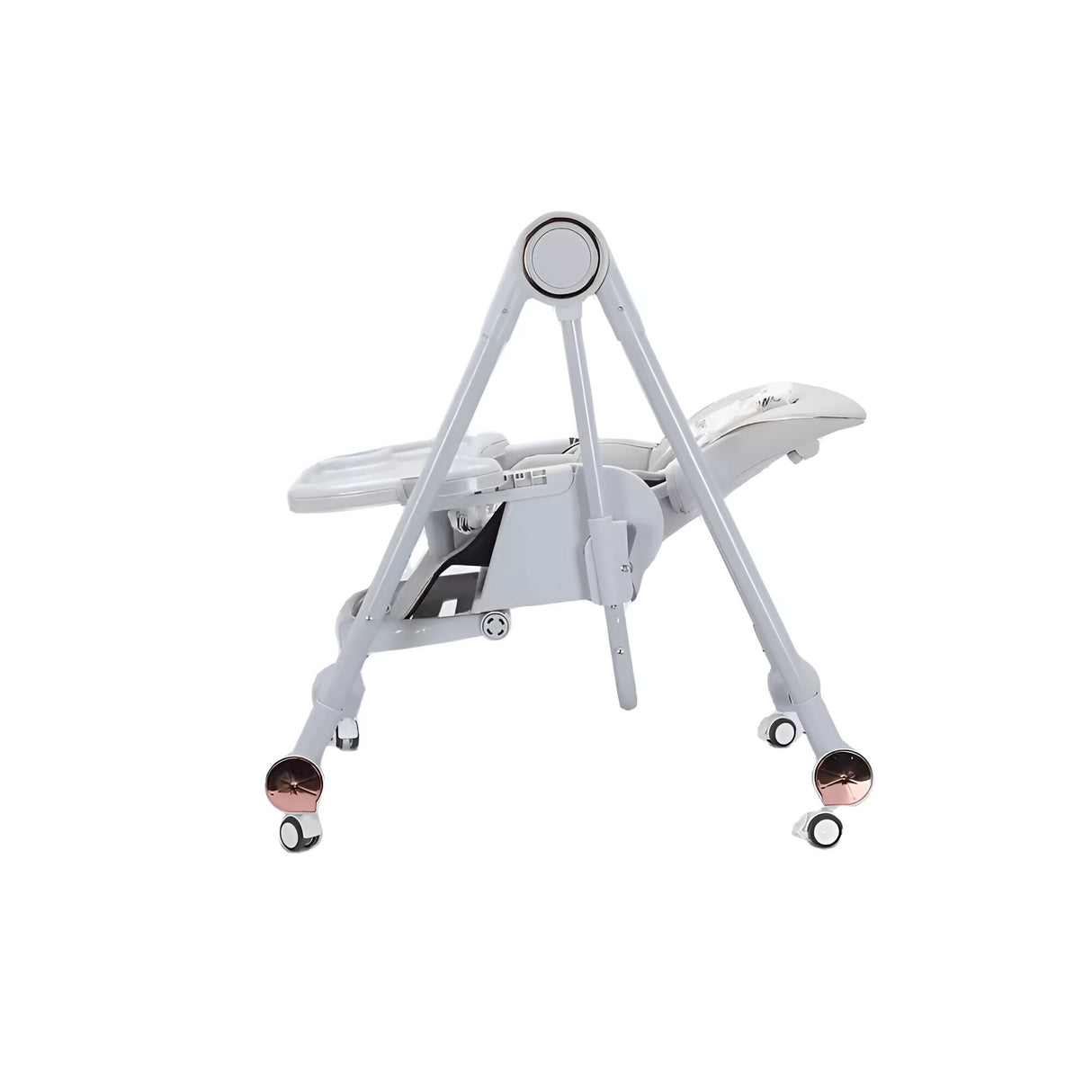 Scaun De Masa Pentru Bebelusi Si Copii, Tavita Si Husa Detasabile, Multifuncțional, Stabil, Centura De Siguranta, Inaltime Ajustabila, Spatar Reglabil Moale, Balansoar, De La 6 Luni