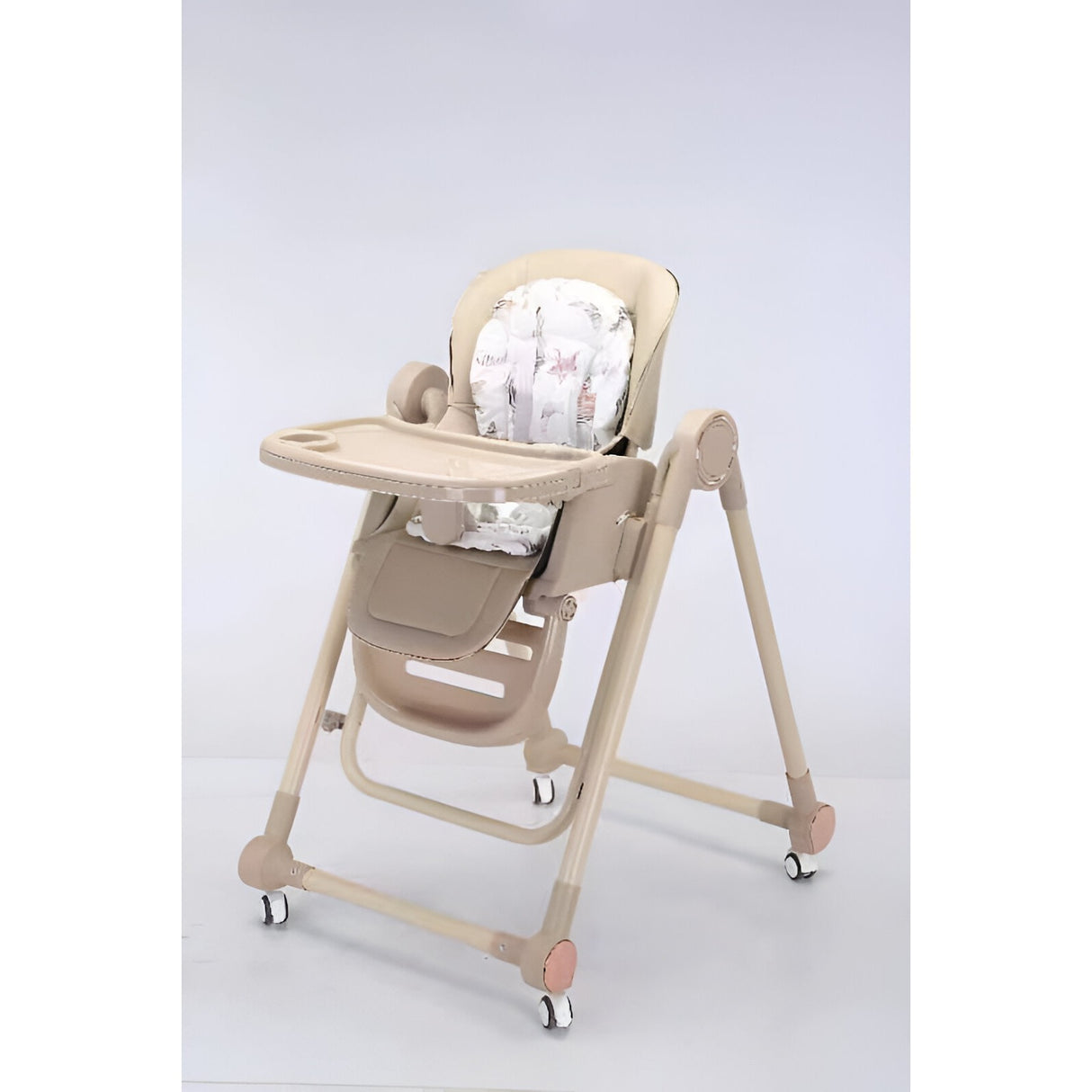 Scaun De Masa Pentru Bebelusi Si Copii, Tavita Si Husa Detasabile, Multifuncțional, Stabil, Centura De Siguranta, Inaltime Ajustabila, Spatar Reglabil Moale, Balansoar, De La 6 Luni