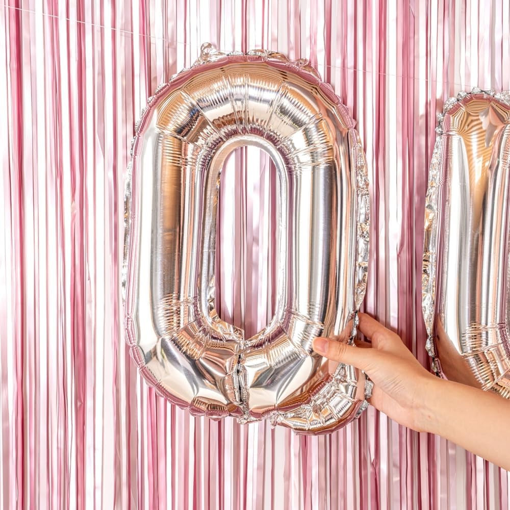 Balon Folie Metalizata Litera Q, Vivimall, 80 cm, Umflati cu Heliu sau Aer, Ambalaj Individual, Pai inclus, Argintiu