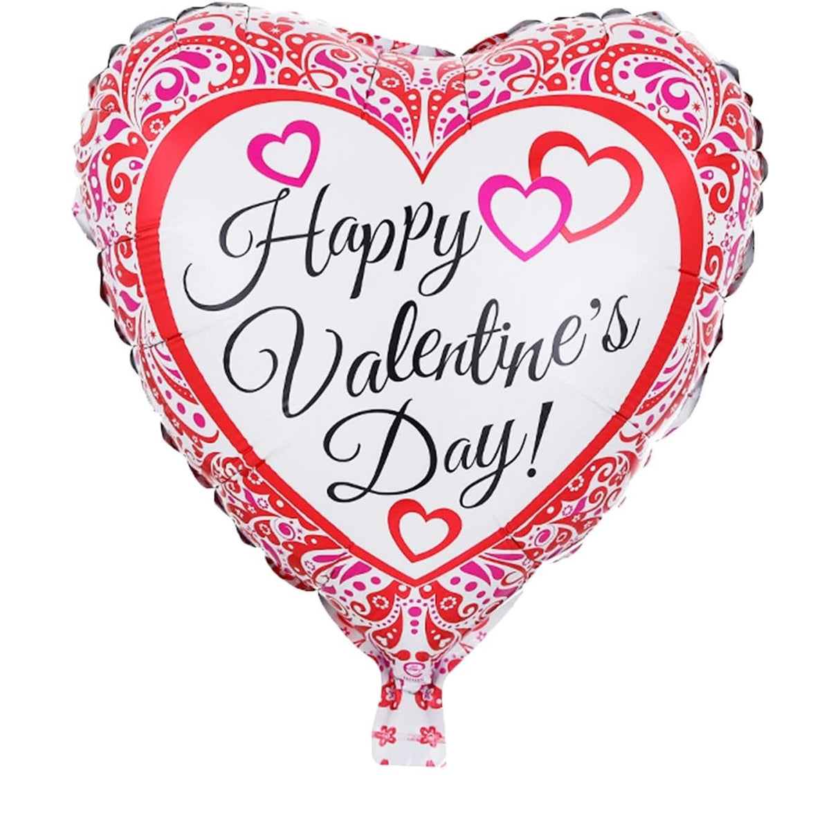 Balon Din Folie Metalizata, Figurina Inimioara, Tematica Iubire, 45 Cm, Ambalaj Individual, Pai Inclus, Umflare Cu Aer Sau Heliu - vivimall.ro