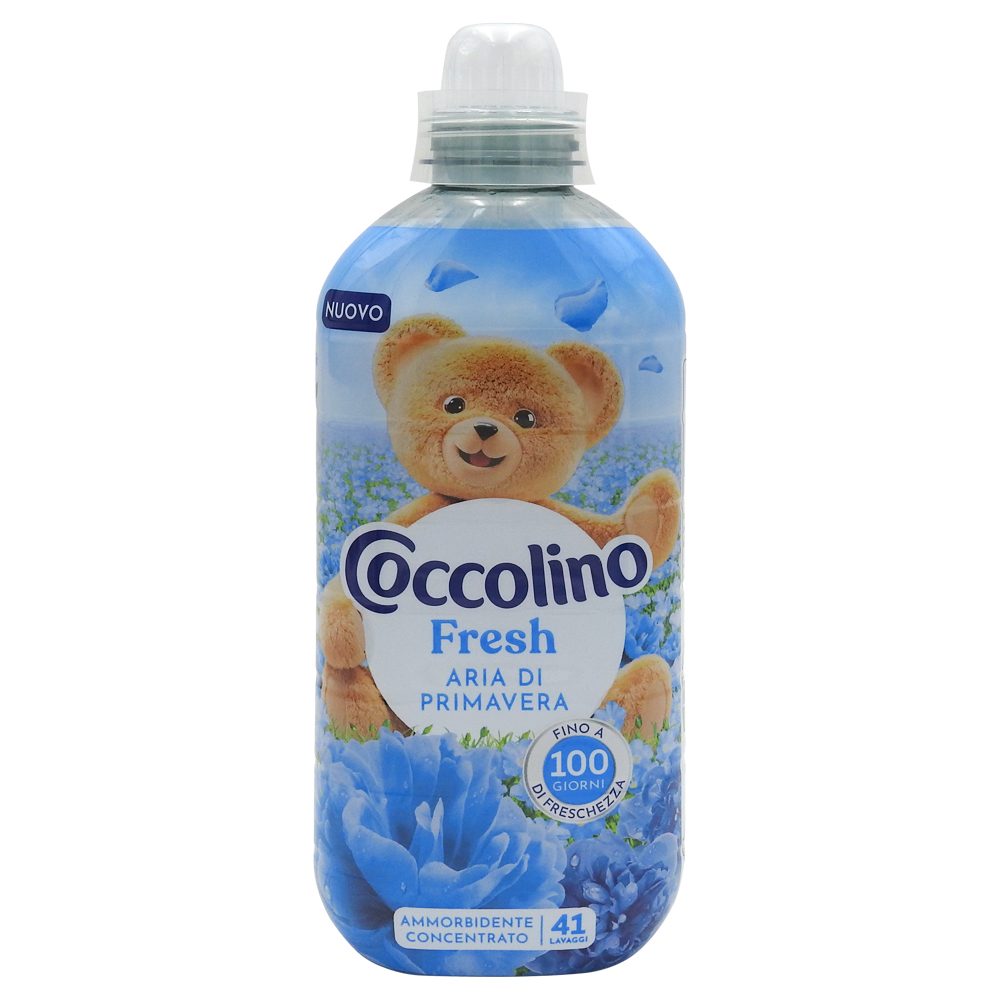 Balsam de rufe Coccolino Aria di Primavera, flacon 952 ml, 41 spălări, vedere frontală