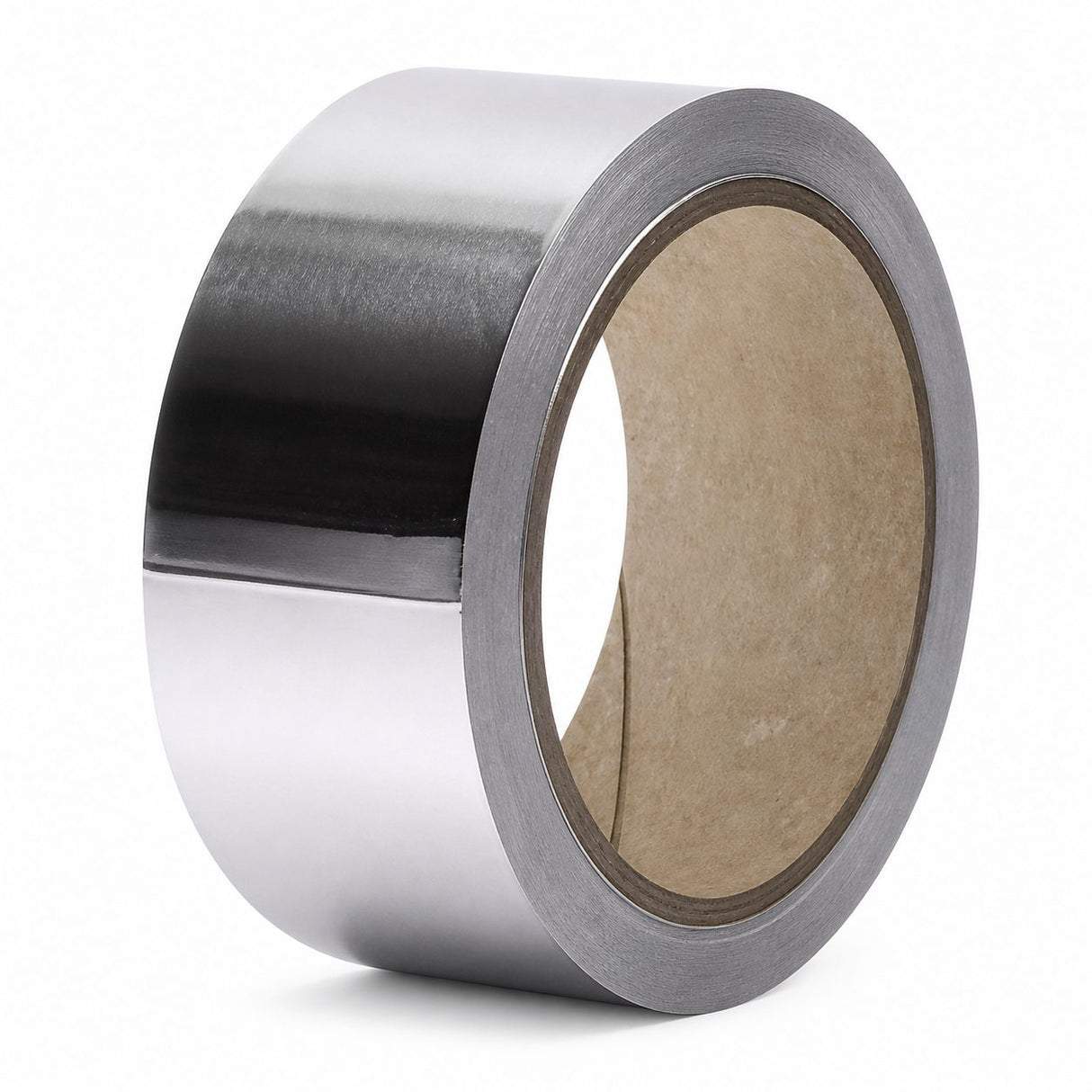 Banda Adeziva din Aluminiu pentru Izolare, Etansare si Protectie Suprafete, Rezistenta la UV, Aderenta Ridicata, 50 mm x 50 m, Argintiu