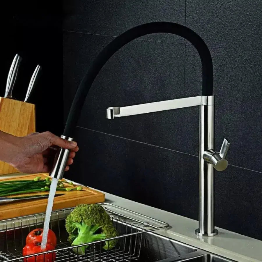 Baterie Bucatarie Korman Technik, Alama Sanitara, Crom - vivimall.ro