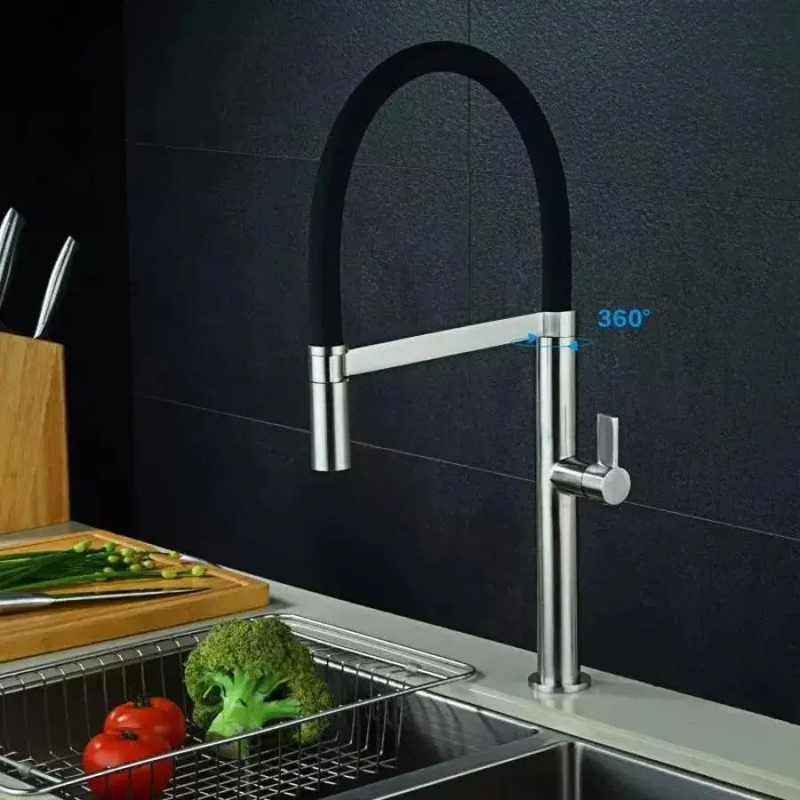 Baterie Bucatarie Korman Technik, Alama Sanitara, Crom - vivimall.ro