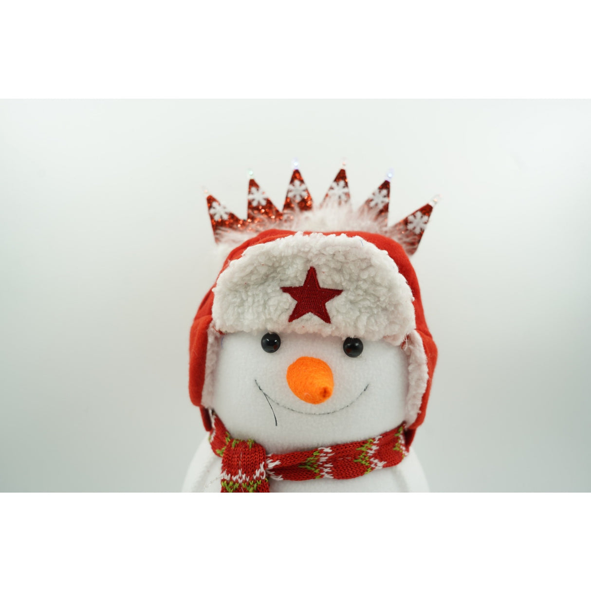 Bentita/cerc de Craciun, culoare rosie, marime standard, Vivimall - vivimall.ro