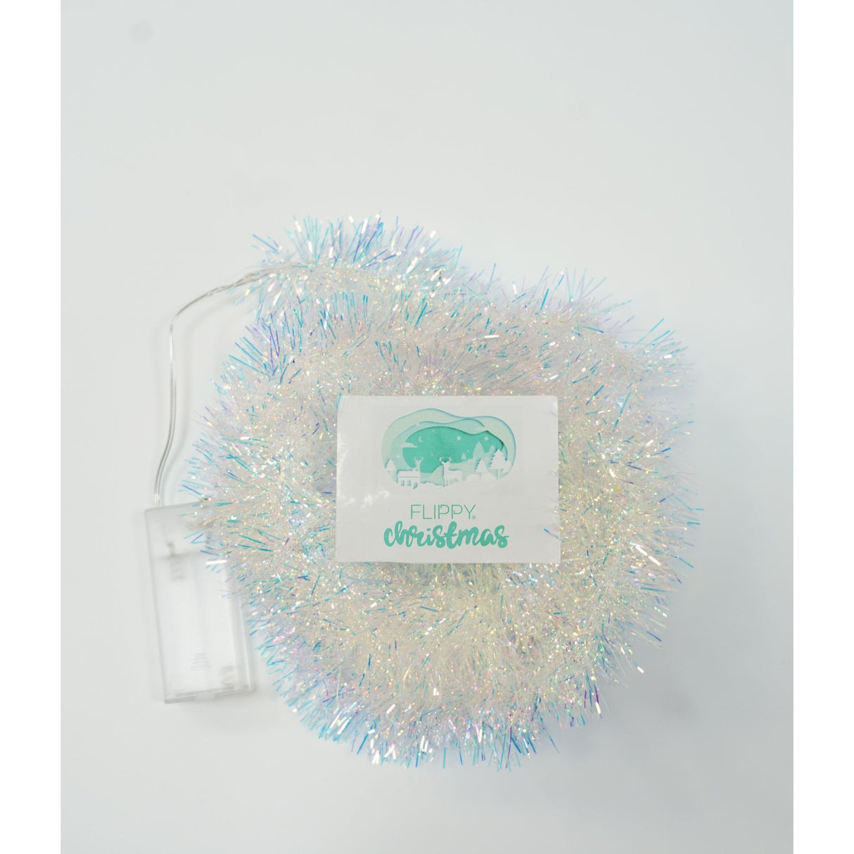 Beteala Craciun cu LED, Multicolora, simpla, 2 m x 5 cm, PVC, Sir, Artificiala, Vivimall