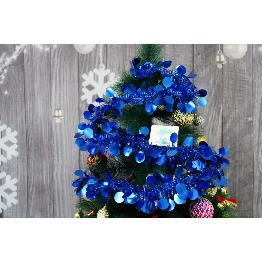 Beteala Craciun, Flippy, albastru, marimea: 2 m x 11 cm material:folie PVC, interior/exterior - vivimall.ro