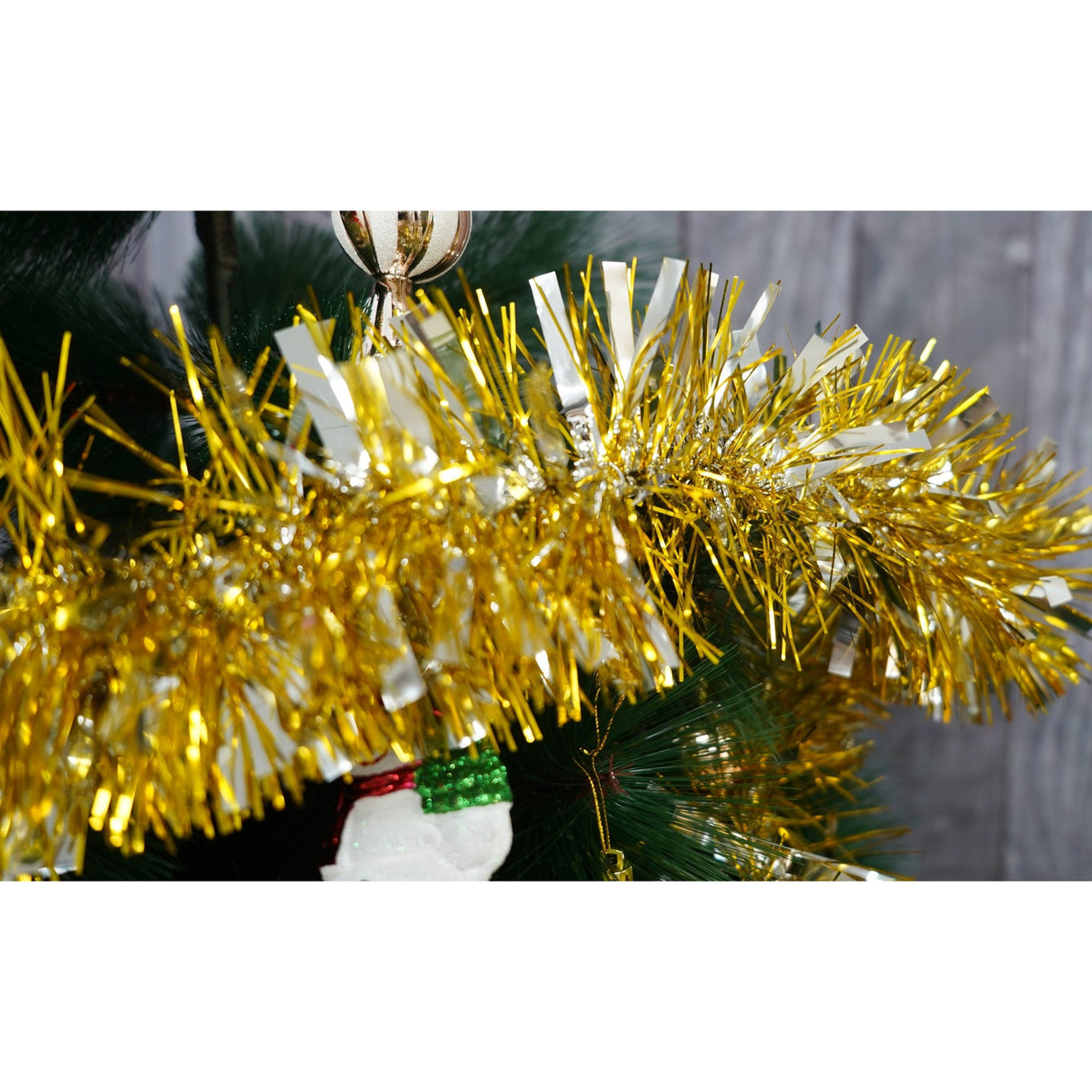 Beteala Craciun, Flippy, argintiu, marimea: 2 m x 11 cm material:folie PVC, interior/exterior - vivimall.ro