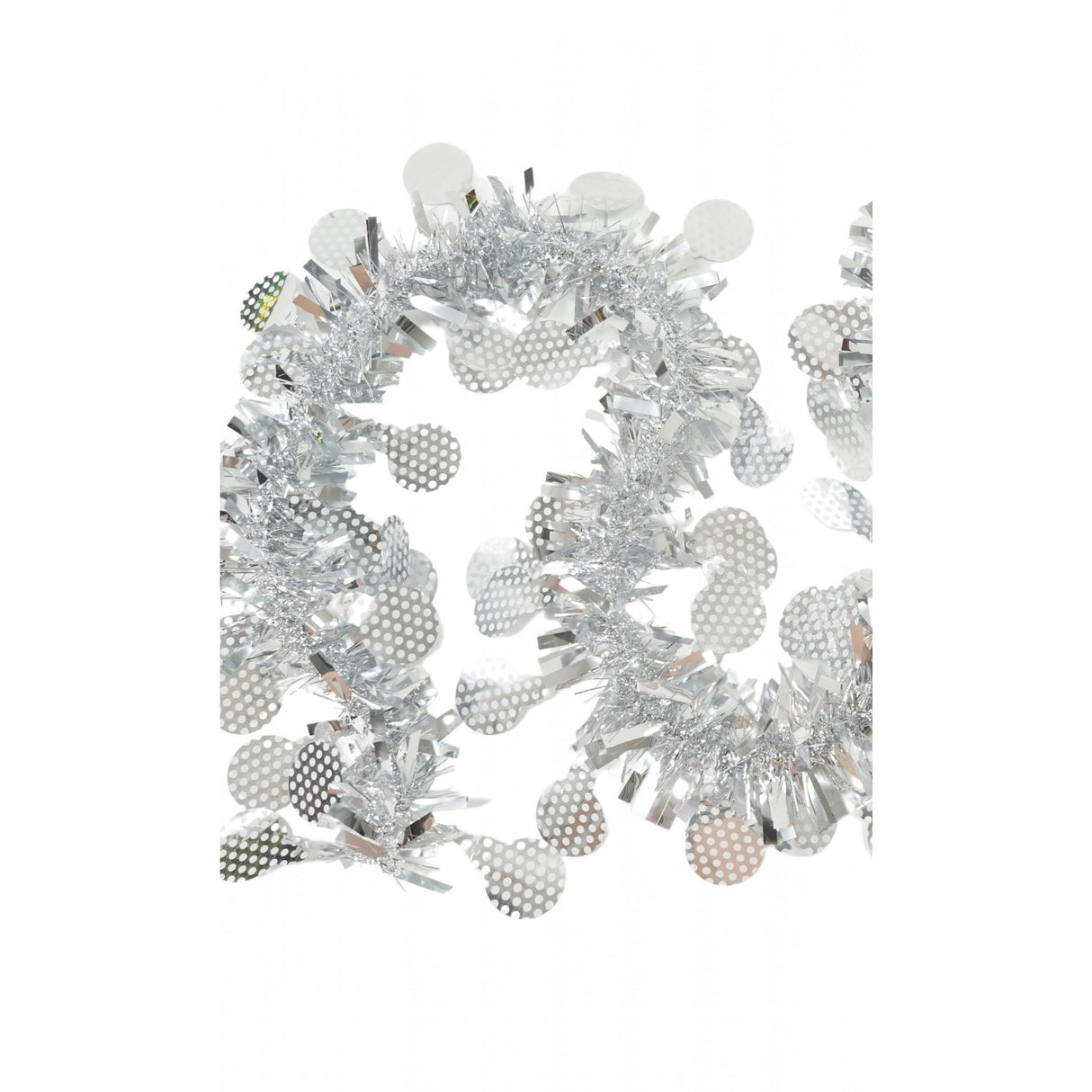 Beteala Craciun, Flippy, argintiu, marimea: 2 m x 11 cm x 9 cm material:folie PVC, interior/exterior - vivimall.ro