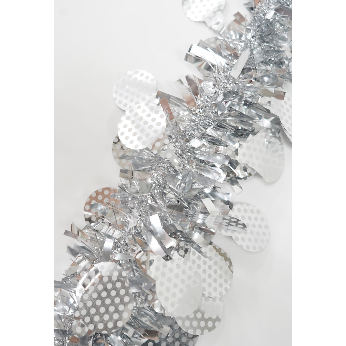 Beteala Craciun, Flippy, argintiu, marimea: 2 m x 11 cm x 9 cm material:folie PVC, interior/exterior - vivimall.ro