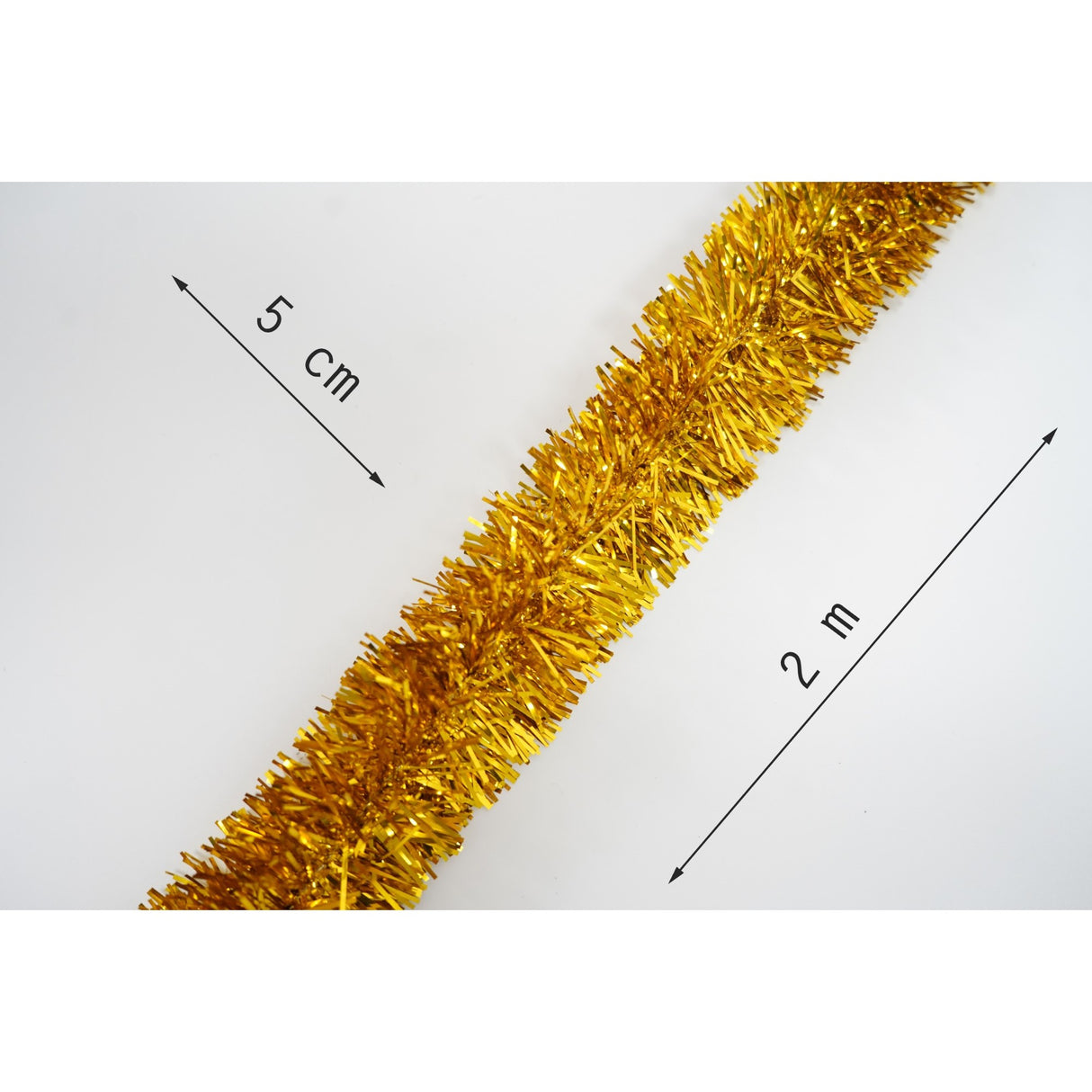 Beteala Craciun, Flippy, auriu, marimea: 2 m x 5 cm material:folie PVC, interior/exterior - vivimall.ro