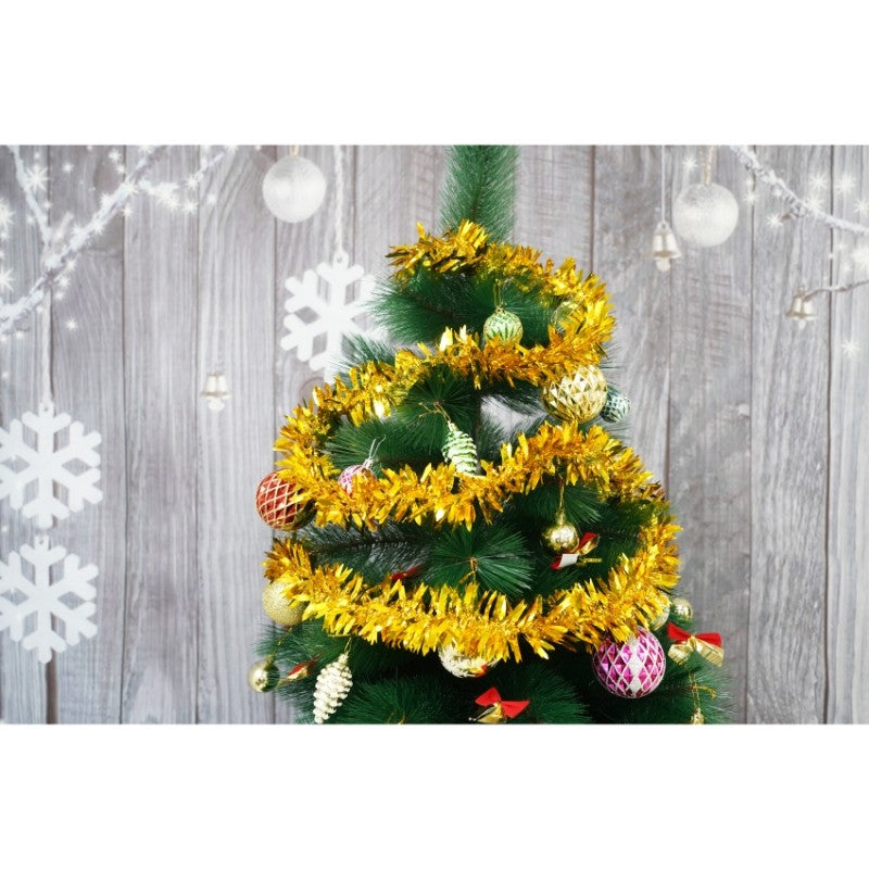 Beteala Craciun, Flippy, auriu, marimea: 2 m x 6.5 cm material:folie PVC, interior/exterior - vivimall.ro