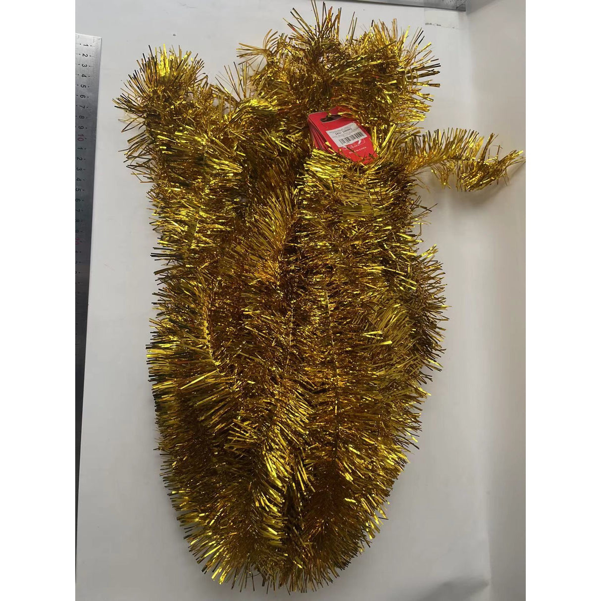 Beteala Craciun, Flippy, auriu, marimea: 2 m x 7 cm material:folie PVC, interior/exterior - vivimall.ro