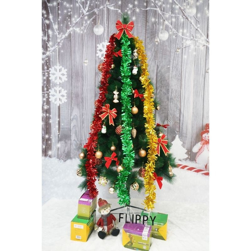 Beteala Craciun, Flippy, verde, marimea: 2 m x 9 cm material:folie PVC, interior/exterior - vivimall.ro