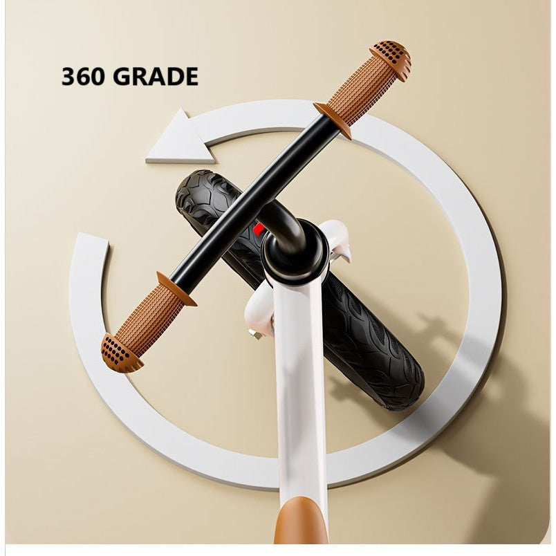 Bicicleta de Echilibru, Pentru Copii, Vivimall, Fara Pedale, Cu Doua Roti, 2-6 Ani, Inaltime Reglabila, 82 x 55 x 45 cm, Alb - vivimall.ro