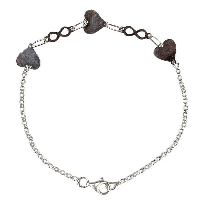 Bratara Argint 925 Inima si Infinit - vivimall.ro