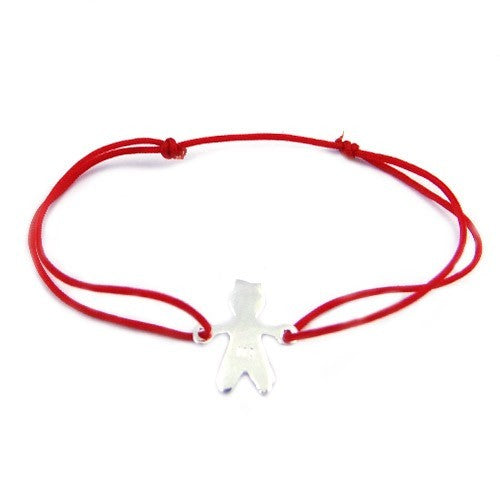 Bratara Snur Reglabil, Argint 925, Baiat, Jolie Silver, 0.8 g, 1.5 cm x 1.5 cm - vivimall.ro