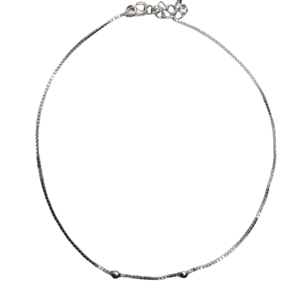 Bratara din Argint 925, model pentru picior reglabila - vivimall.ro