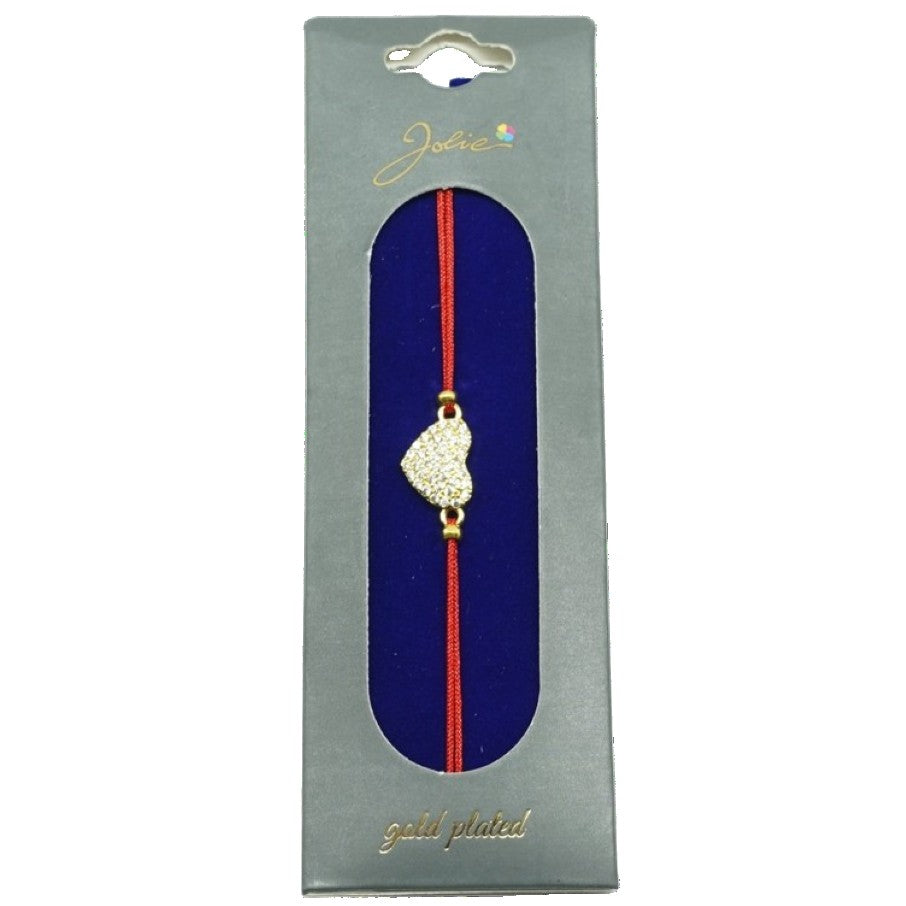 Bratara Placata cu Aur 24K Inima Pietre - vivimall.ro