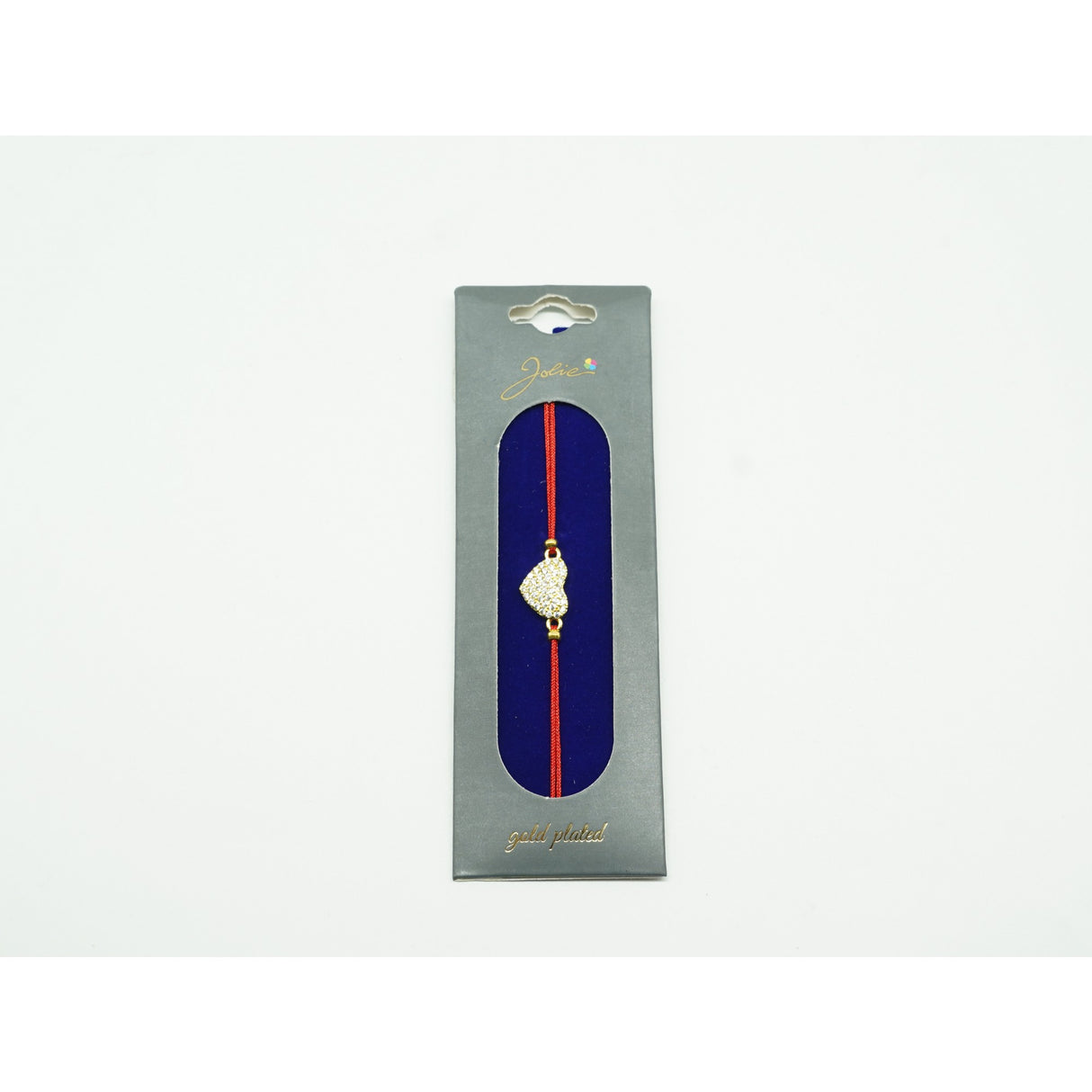 Bratara Placata cu Aur 24K Inima Pietre - vivimall.ro