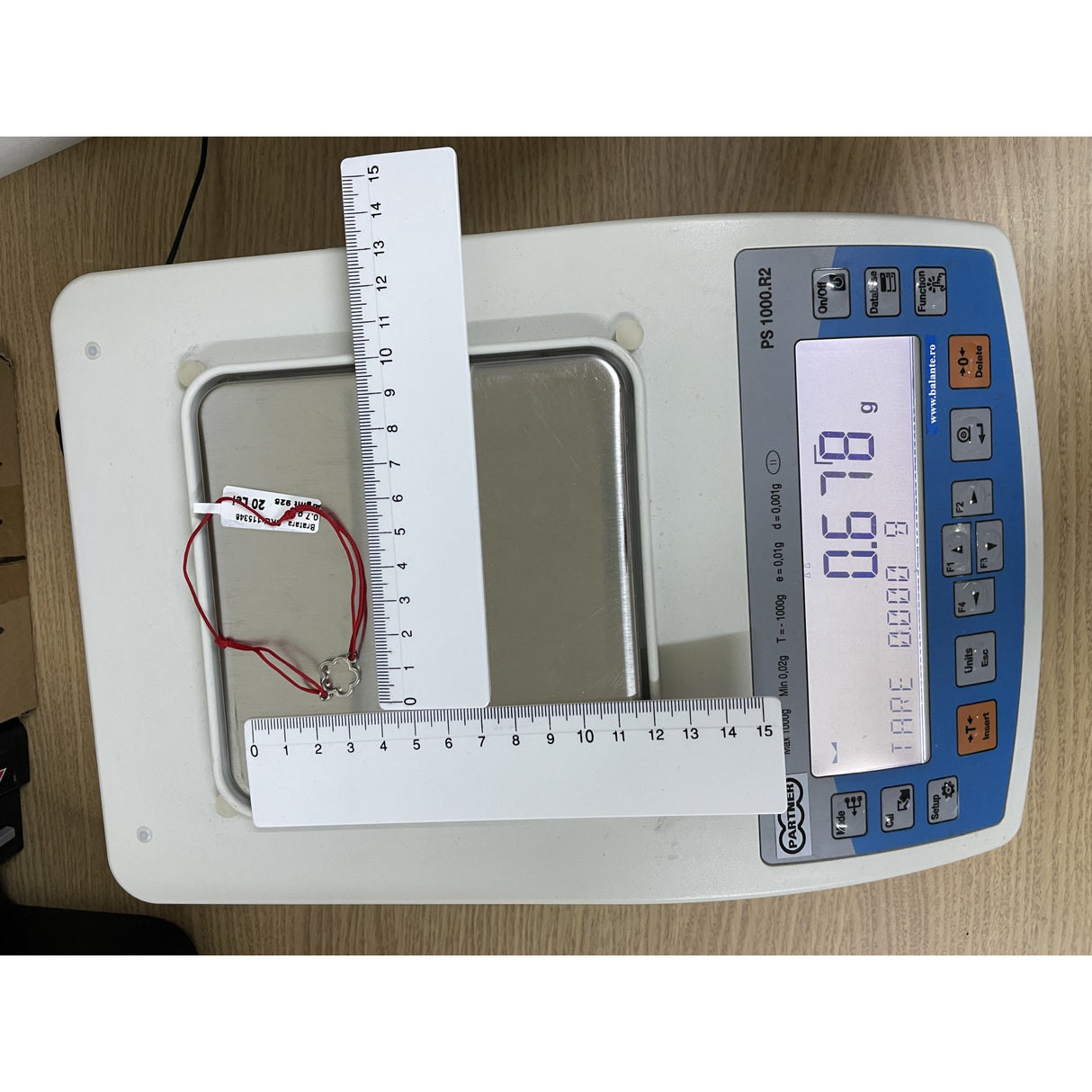 Bratara Snur Reglabil, Argint 925, Floare Decupata, Jolie Silver, 0.7 g, 1.8 cm x 1.3 cm