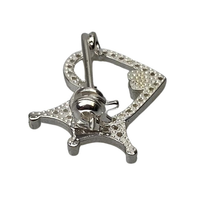 Brosa Argint 925 Inima si Coronita - vivimall.ro