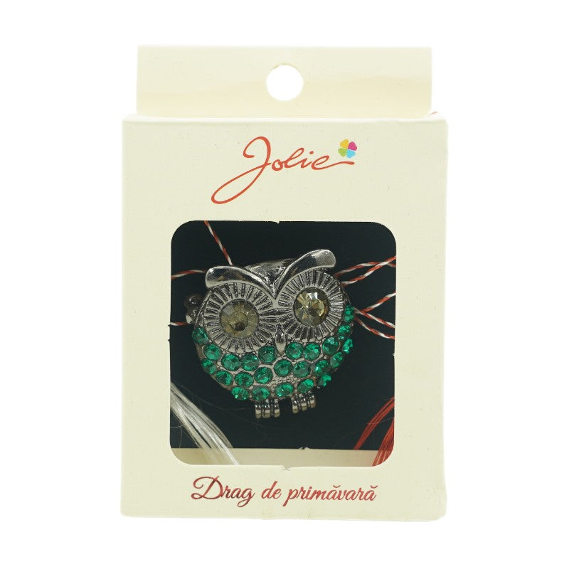 Brosa Multicolora Bufnita - vivimall.ro